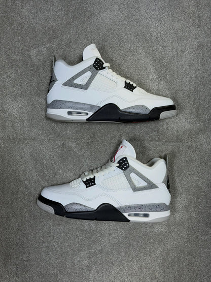 Jordan 4 White Cement