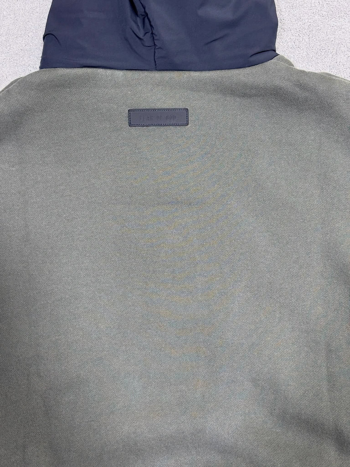 FOG Essentials Nylon Fleece Hoodie Heather Wood