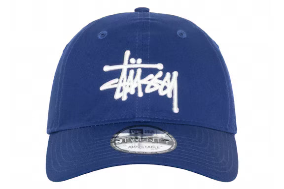 Stussy New Era 9Twenty Basic Strapback Dark Royal