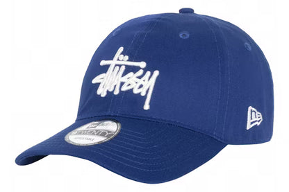 Stussy New Era 9Twenty Basic Strapback Dark Royal