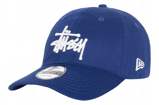 Stussy New Era 9Twenty Basic Strapback Dark Royal