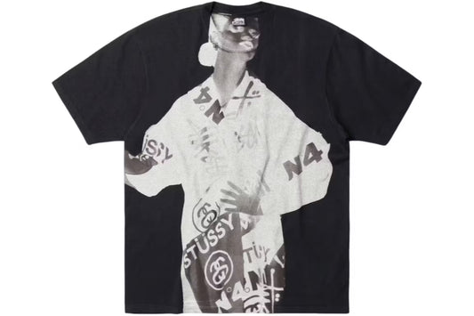 Stussy Paris Tee Faded Black