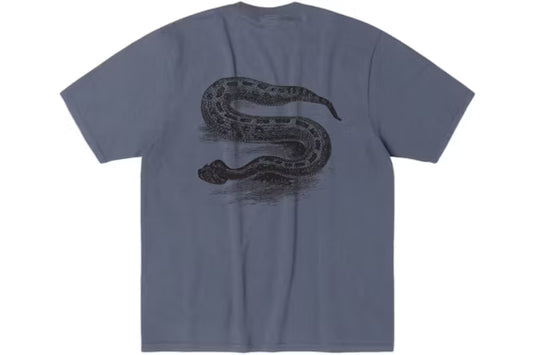 Stussy Serpent Pigment Dyed Tee Navy