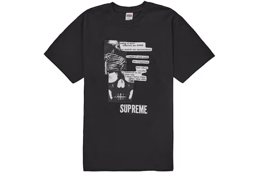 Supreme Anatomy Tee Black