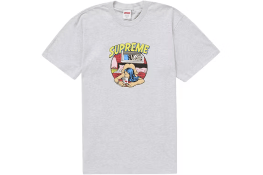 Supreme Bedroom Tee Ash Grey