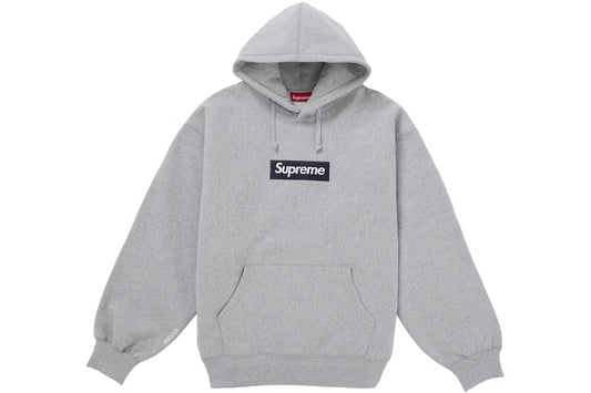 Supreme Box Logo Hooded Sweatshirt (FW25) Heather Grey