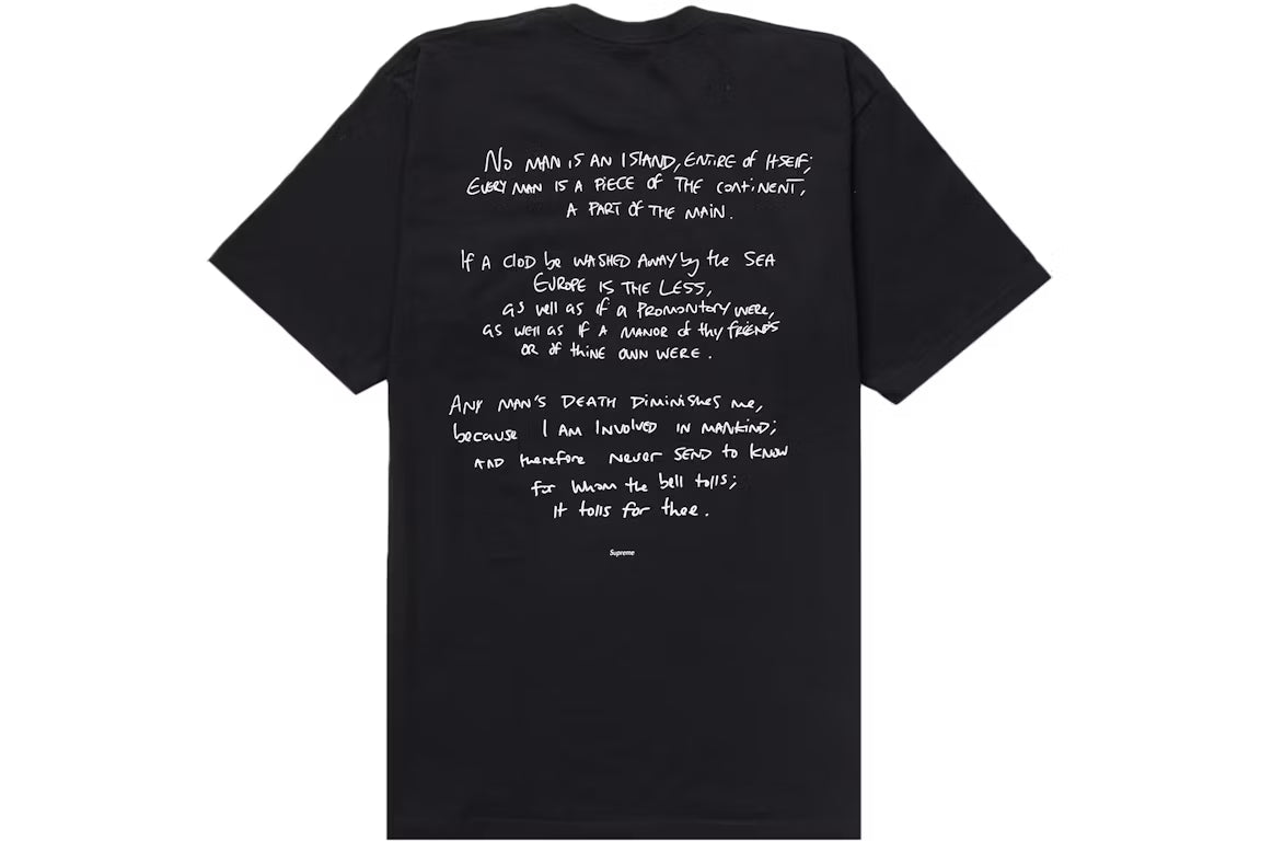 Supreme Corteiz Rules The World Tee Black