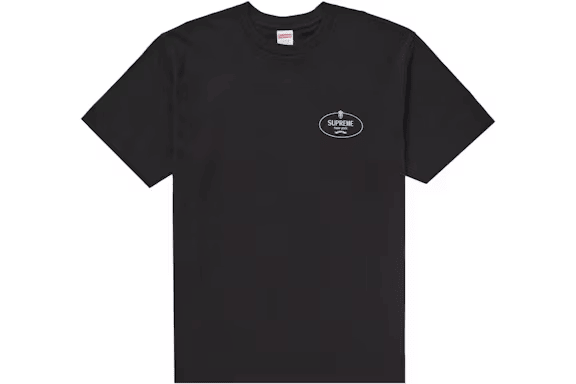 Supreme Crest Tee Black