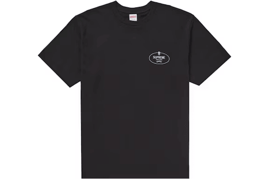 Supreme Crest Tee Black
