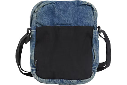 Supreme Denim Shoulder Bag Washed Indigo