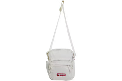 Supreme Denim Shoulder Bag White