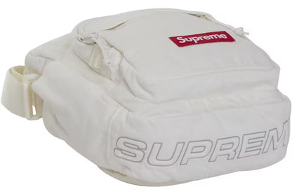 Supreme Denim Shoulder Bag White