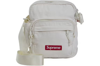 Supreme Denim Shoulder Bag White