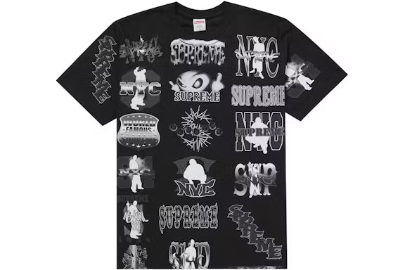 Supreme Flash Tee Black