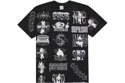 Supreme Flash Tee Black