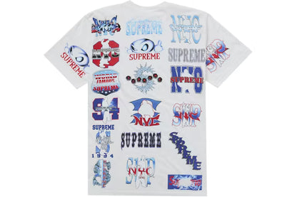 Supreme Flash Tee White