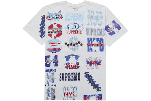 Supreme Flash Tee White