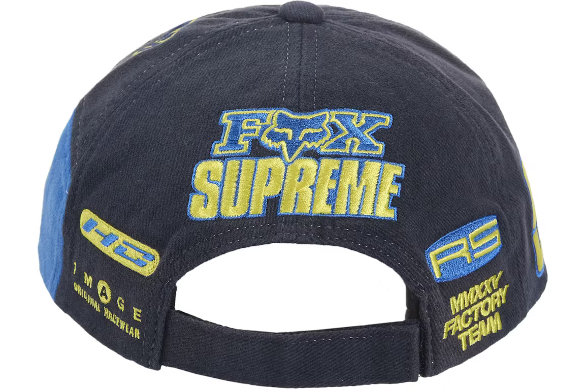 Supreme Fox Racing 6-Panel Navy