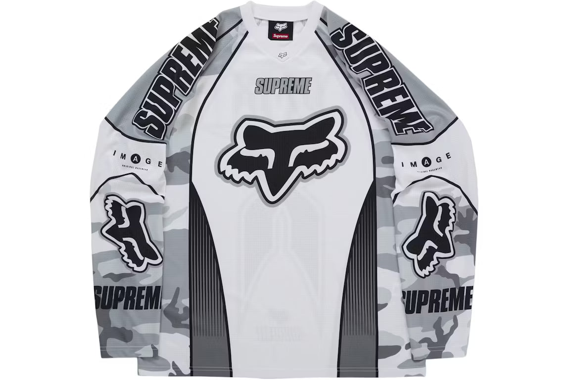 Supreme Fox Racing DMX Jersey White