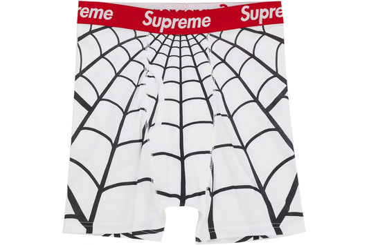 Supreme Hanes Spider-Man Boxer Briefs White