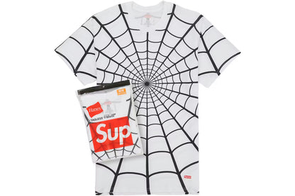 Supreme Hanes Spider-Man Tagless Tees White