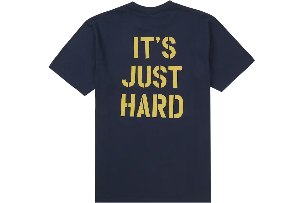 Supreme Hard Tee Navy