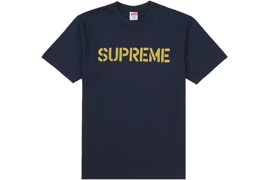 Supreme Hard Tee Navy