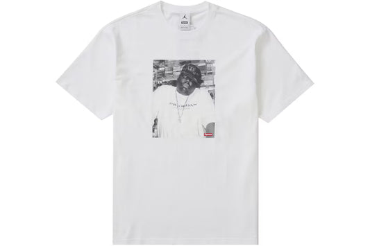 Supreme Jordan Biggie S/S Top White