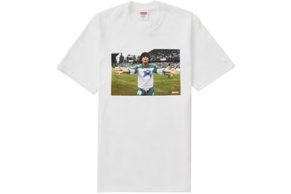 Supreme Maradona Tee White