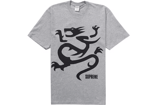 Supreme Mobb Deep Dragon Tee Heather Grey