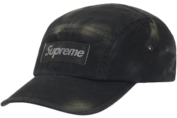 Supreme Overdyed Camp Cap Black
