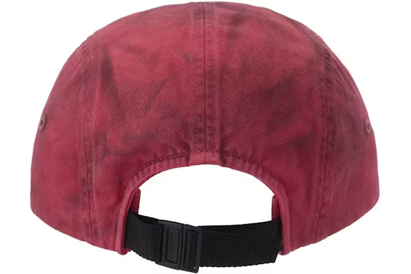 Supreme Overdyed Camp Cap Red