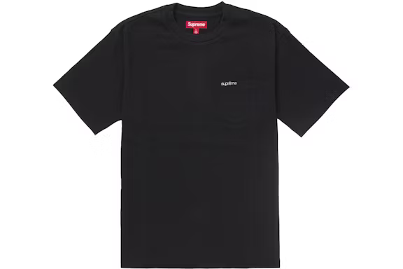 Supreme S/S Pocket Tee Black