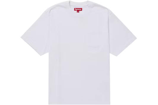 Supreme S/S Pocket Tee White