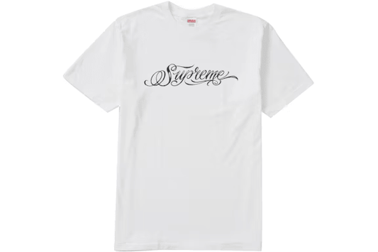 Supreme Script Tee White