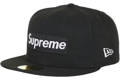 Supreme Shop Box Logo New Era 59Fifty Fitted Hat Black