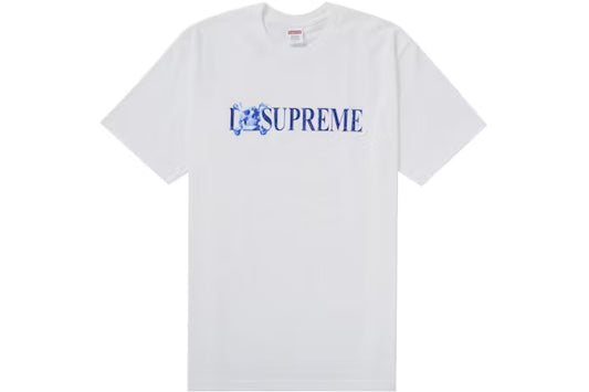 Supreme Skull Tee White