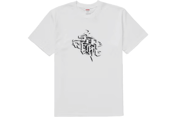 Supreme Smoke Tee White