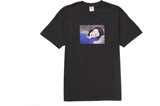 Supreme Snow White Tee Black