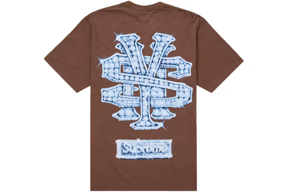 Supreme Snowman Tee Brown