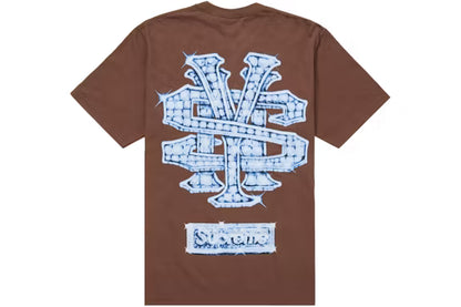 Supreme Snowman Tee Brown