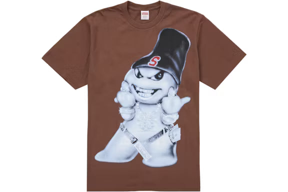Supreme Snowman Tee Brown