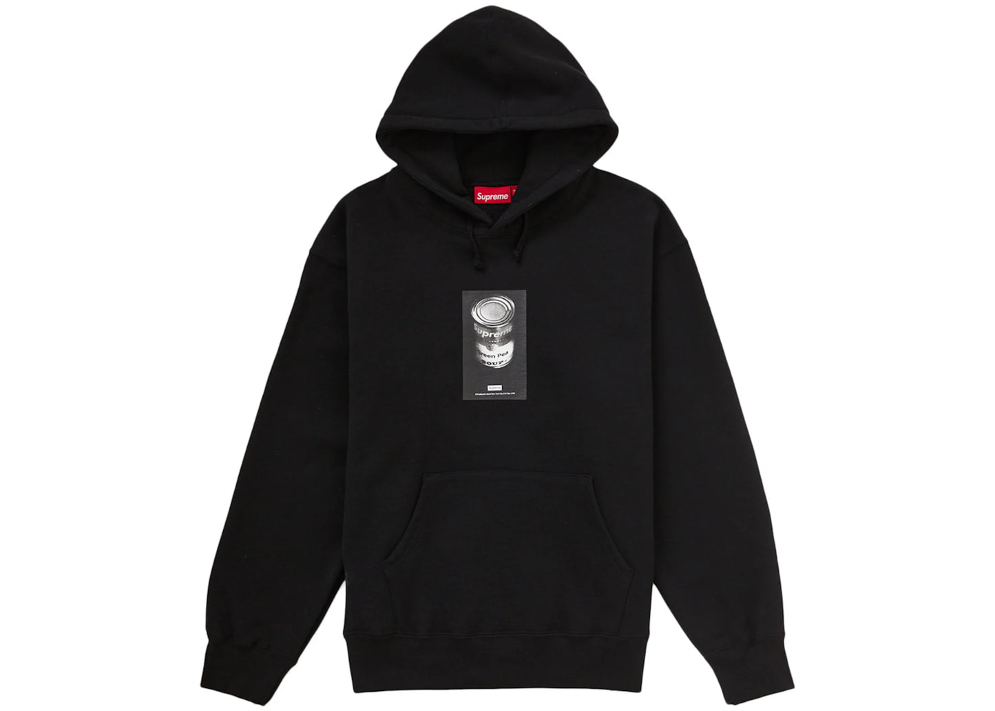 Supreme Soup Can Hooded Sweatshirt Black