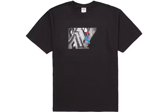 Supreme Spider-Man Tee Black