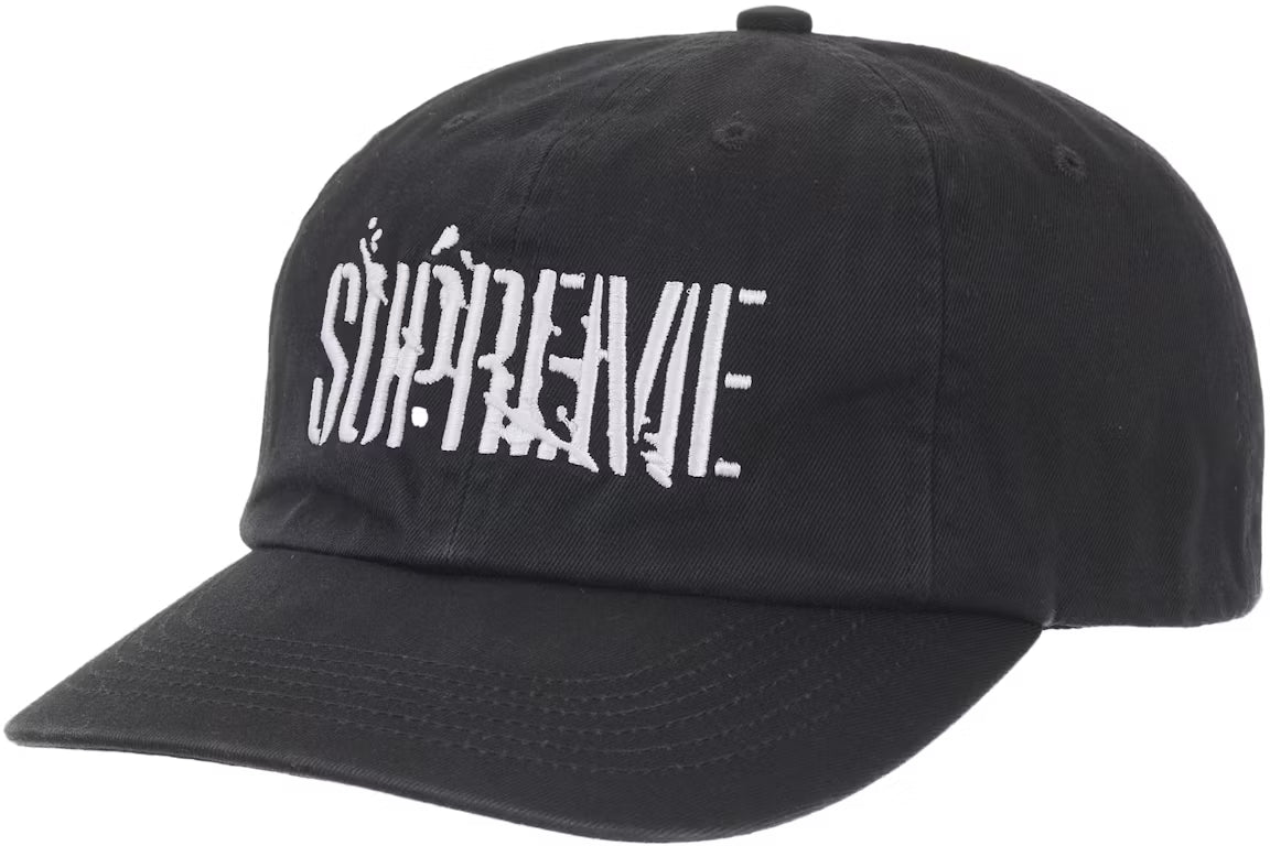 Supreme Splatter 6-Panel Black