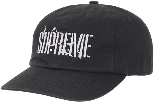 Supreme Splatter 6-Panel Black