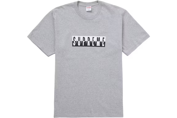 Supreme Split Tee Heather Grey