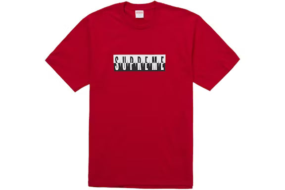 Supreme Split Tee Red