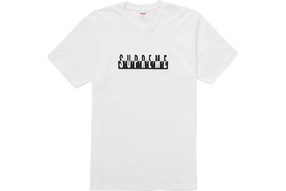 Supreme Split Tee White