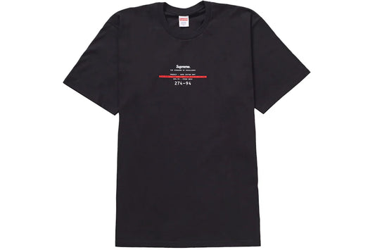 Standard Tee Black Supreme